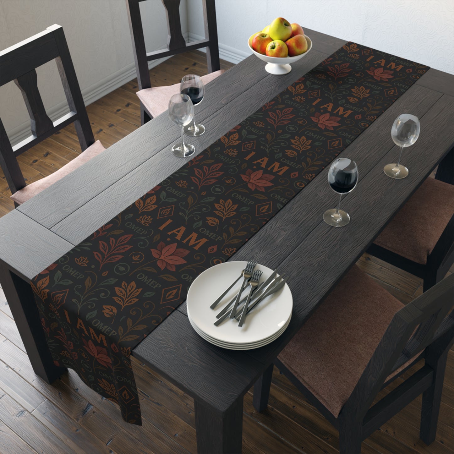 OMEP I AM Table Runner-Autumn Falls Collection (Home Décor Edition)