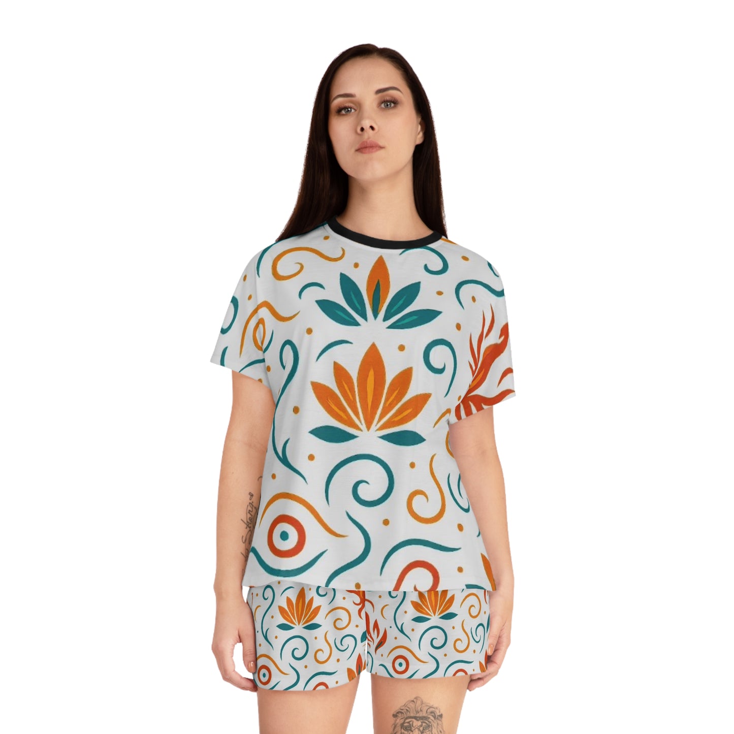 Lotus Flame Pajama Set