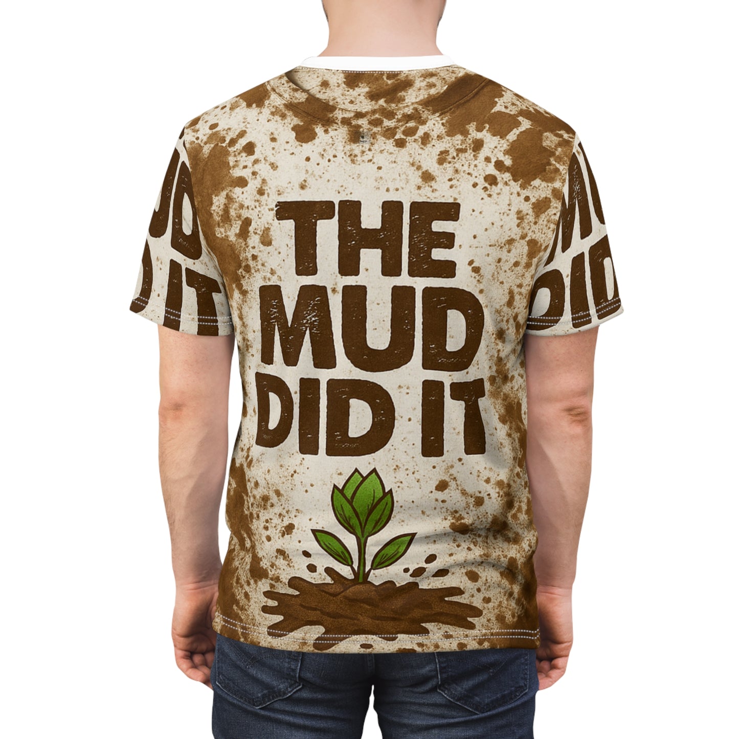 The Mud Did It - Inspirational Lotus Growth Tee
