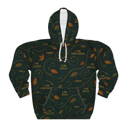 Affirmation Swirl — I AM Hoodie
