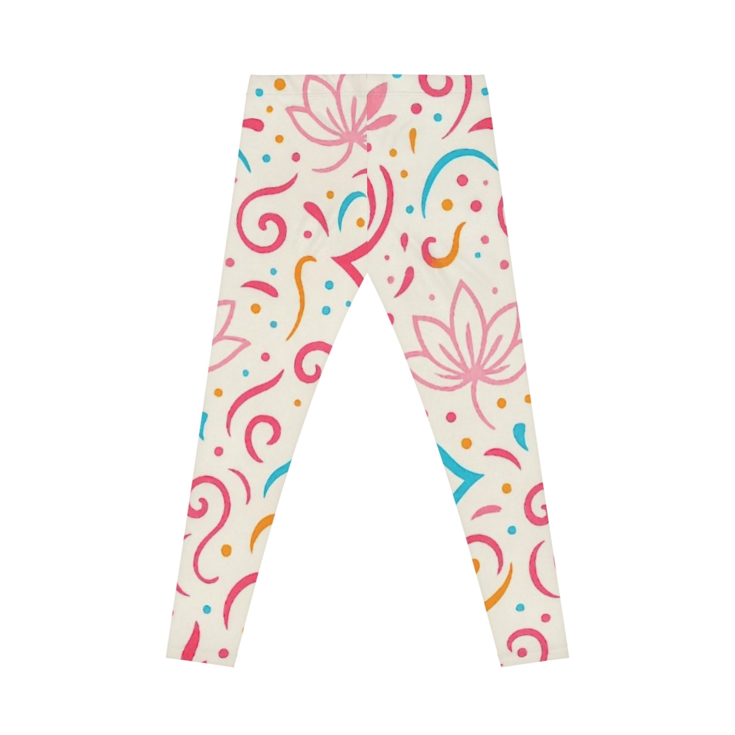 Lotus Bloom Collection. Women's Leggings, Stylish Activewear for Yoga, Casual Outfits, Gifts for Her, Trendy Workout Pants