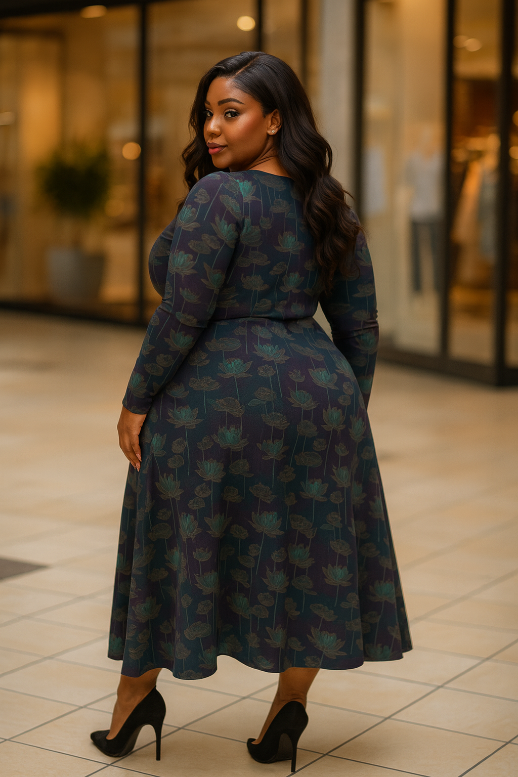 OMEP Lotus Bloom — Teal/Gold