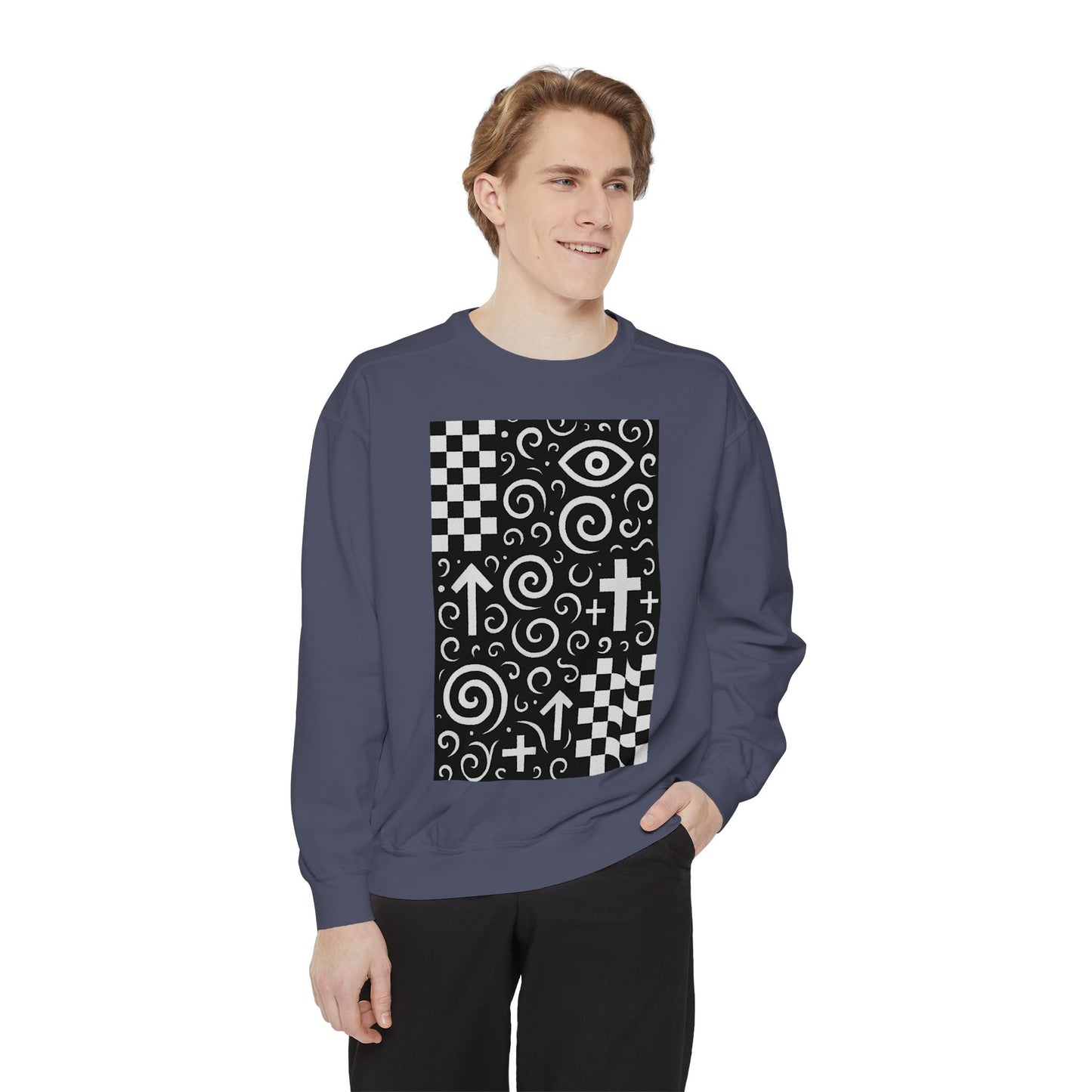 OMEP Signature Pattern Sweatshirt