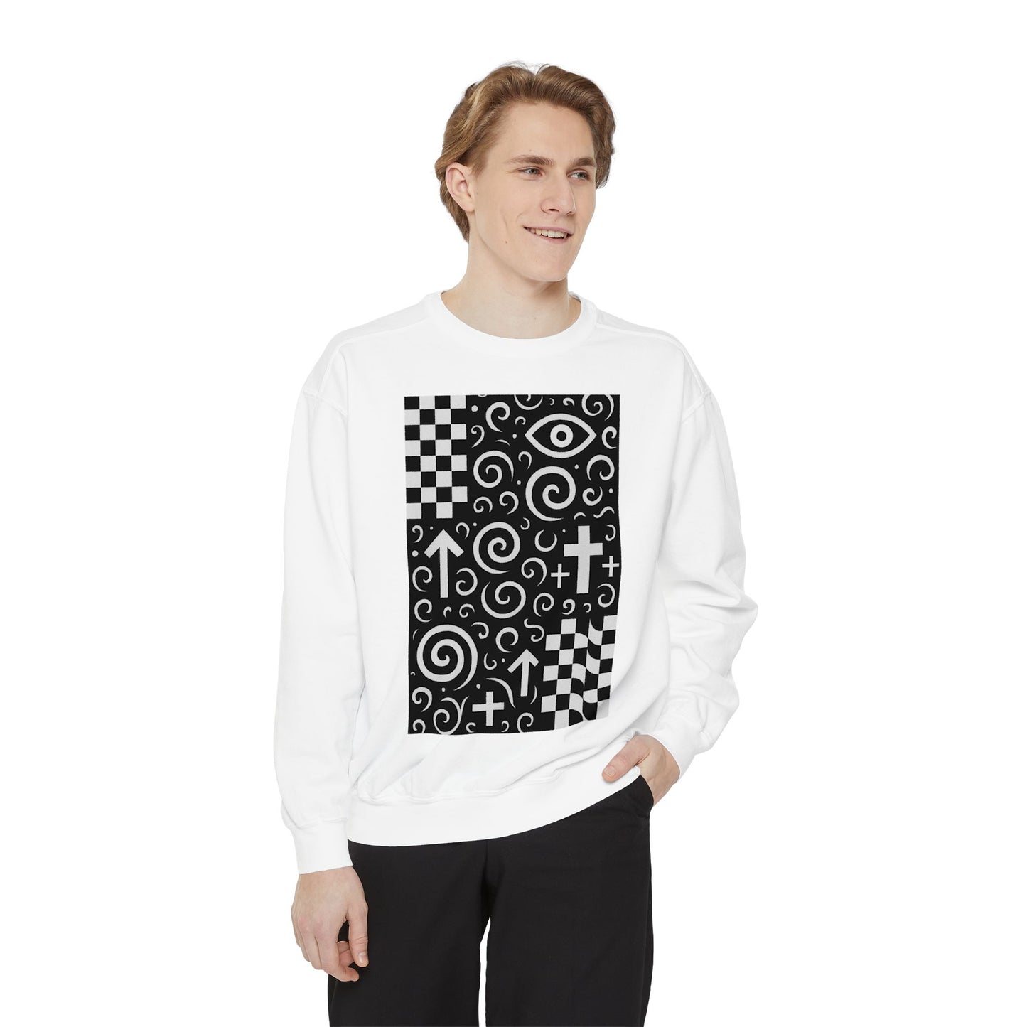 OMEP Signature Pattern Sweatshirt