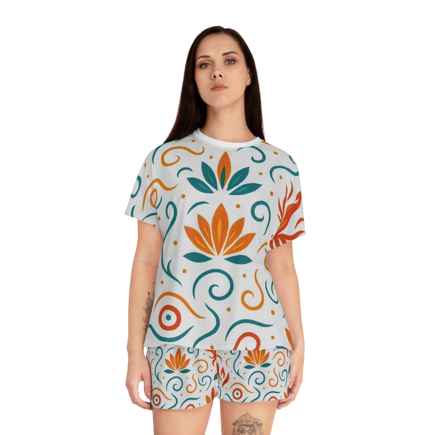 Lotus Flame Pajama Set