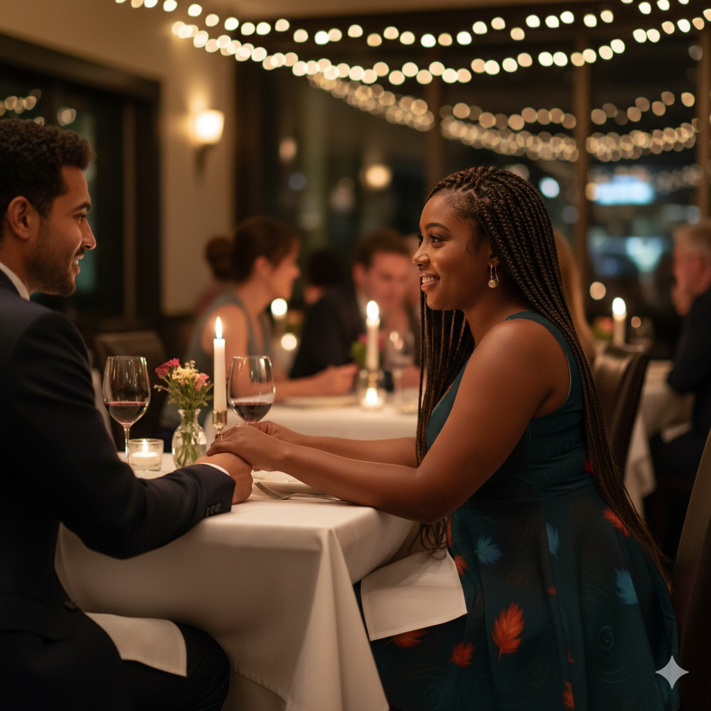 Swirl Leaves — Ember/Ice Dress