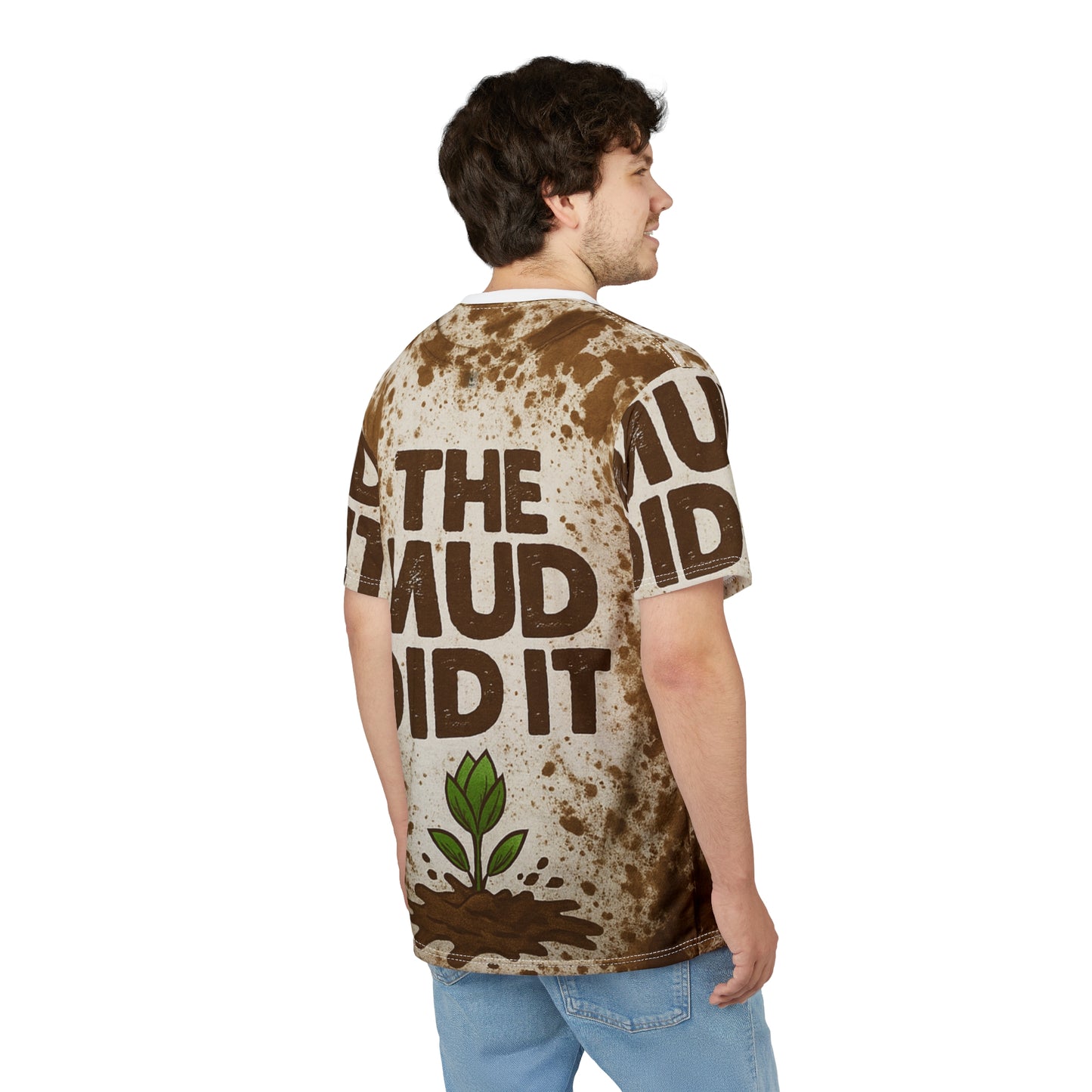 The Mud Did It - Inspirational Lotus Growth Tee