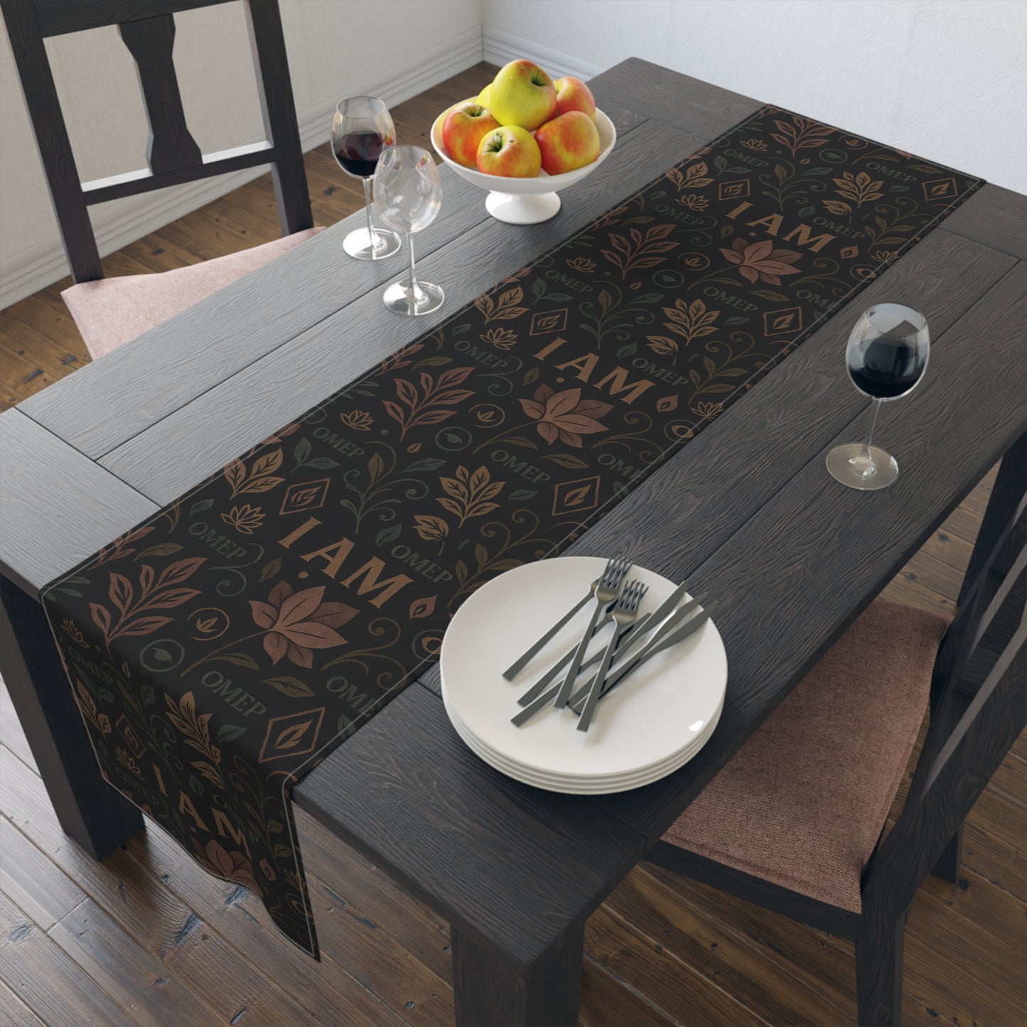 OMEP I AM Table Runner-Autumn Falls Collection (Home Décor Edition)