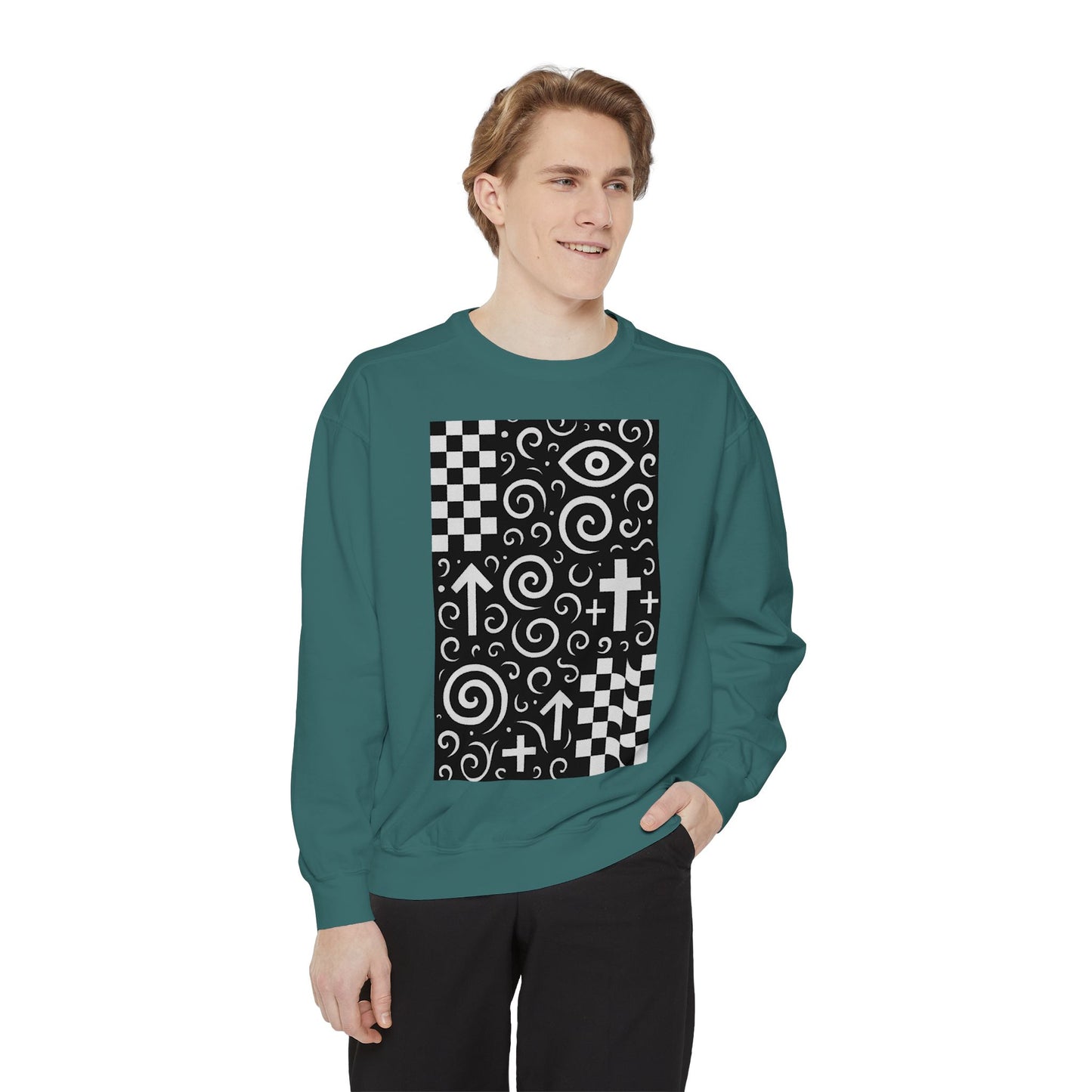 OMEP Signature Pattern Sweatshirt