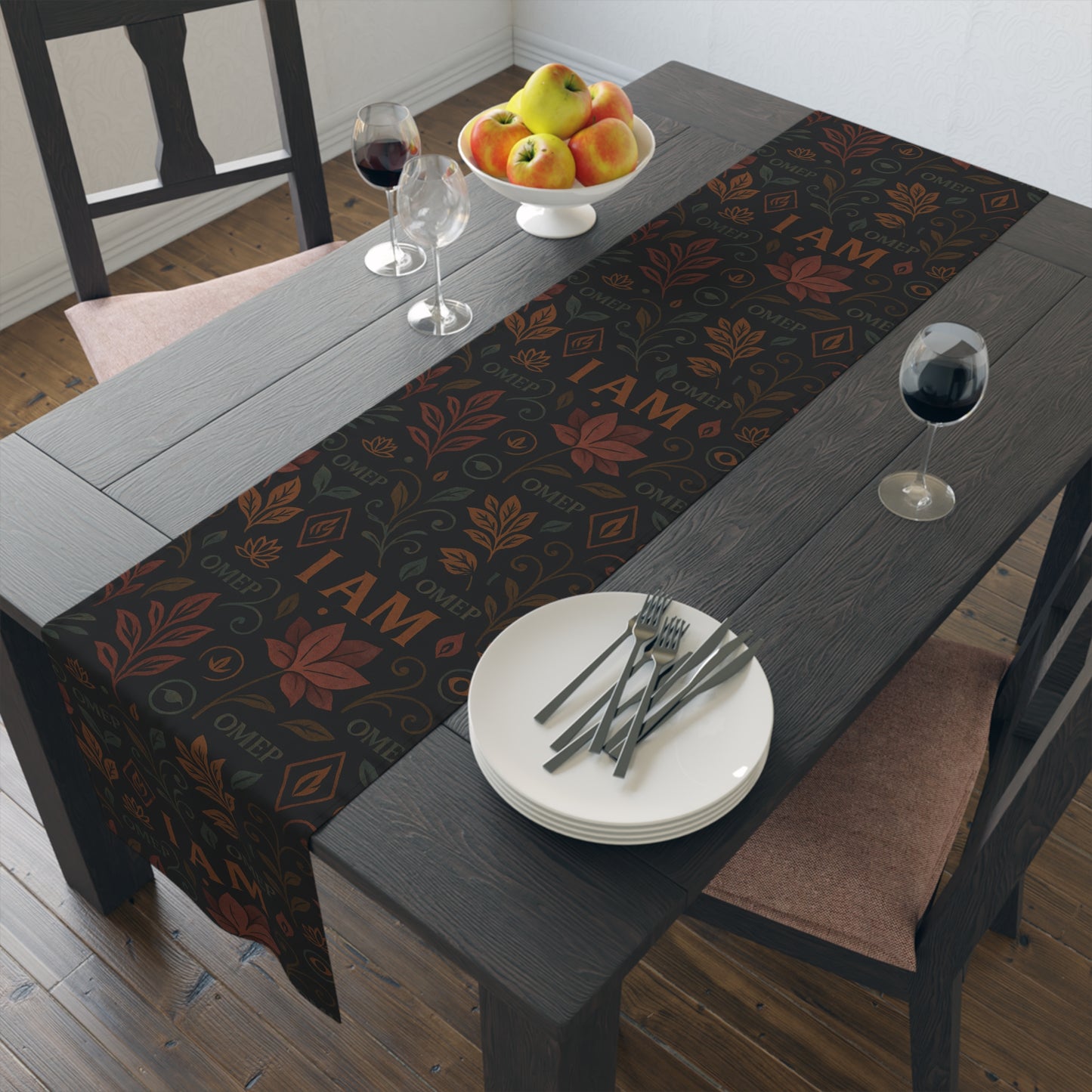 OMEP I AM Table Runner-Autumn Falls Collection (Home Décor Edition)