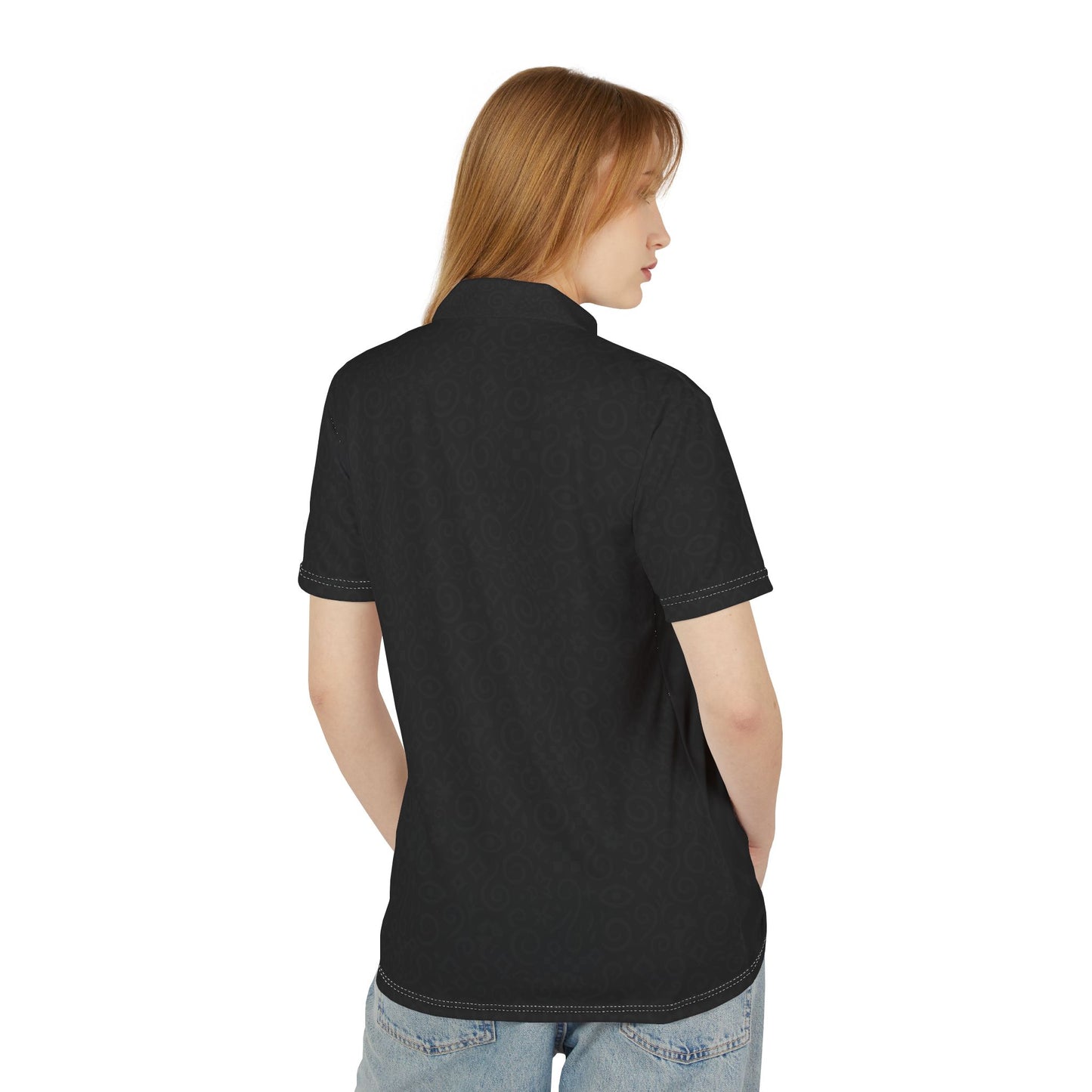 OMEP Essentials Polo Shirt (Dark)-Stylish Unisex Polo Shirt -