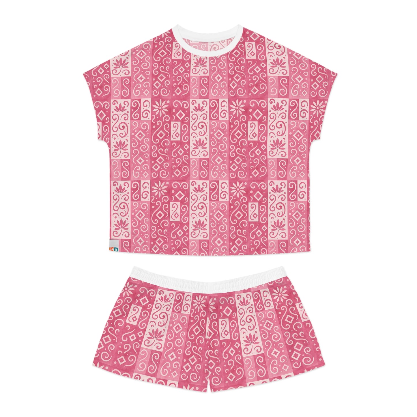OMEP Pink Symbol Pajama Set – Women’s Cozy Loungewear Sleepwear, Cute  Summer Nights, Gift for Her