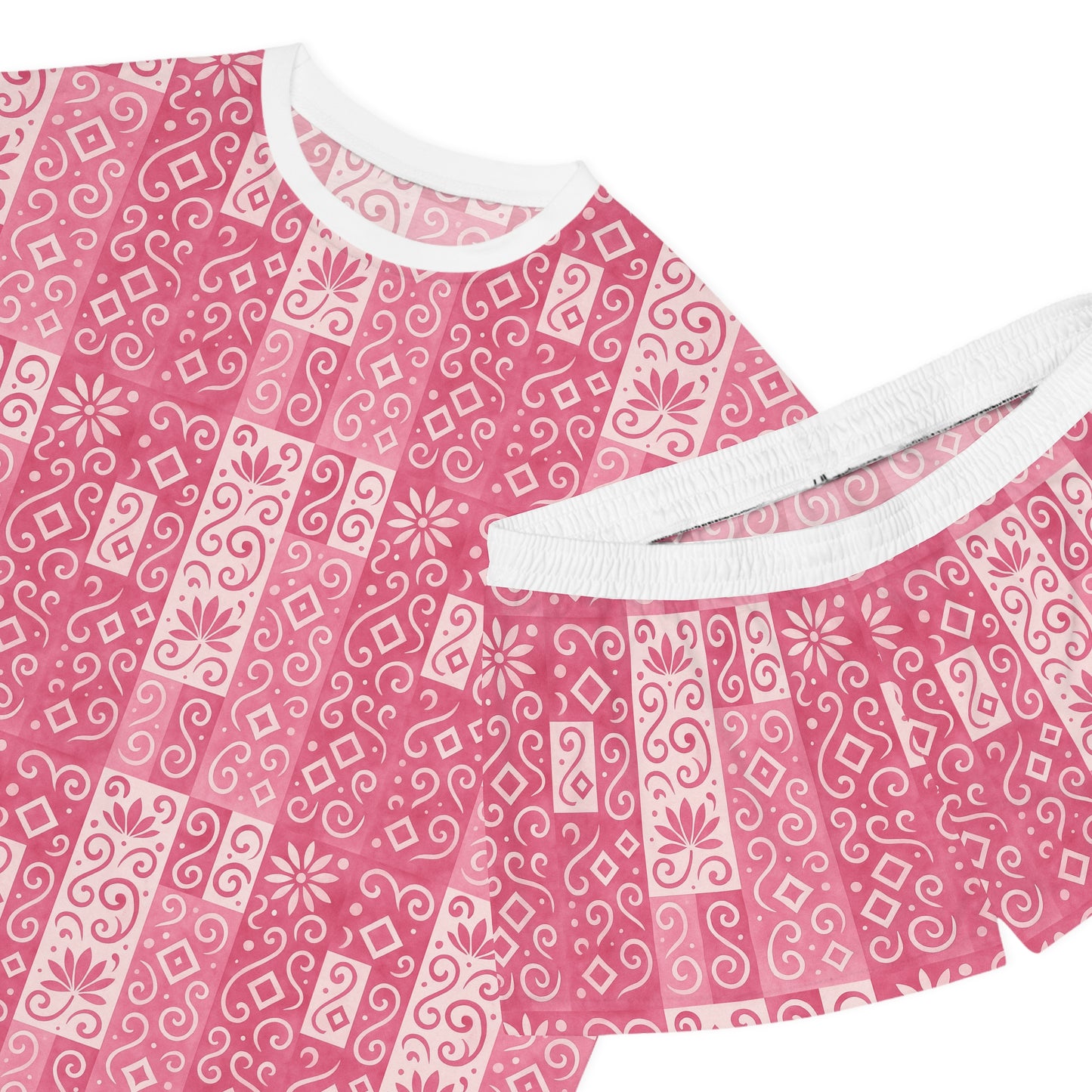 OMEP Pink Symbol Pajama Set – Women’s Cozy Loungewear Sleepwear, Cute  Summer Nights, Gift for Her