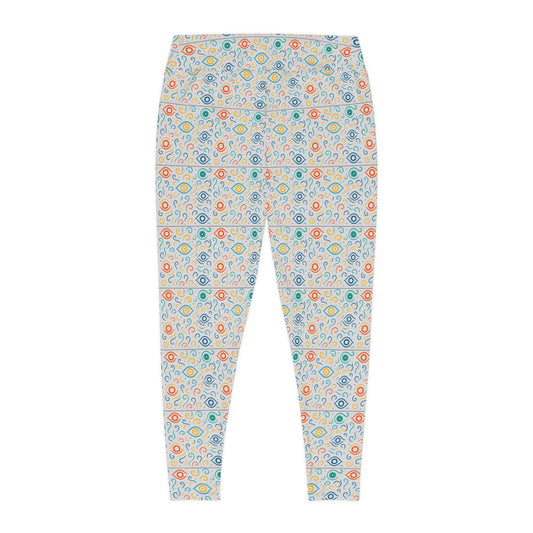 Balance Pattern Collection. Plus Size Leggings .
