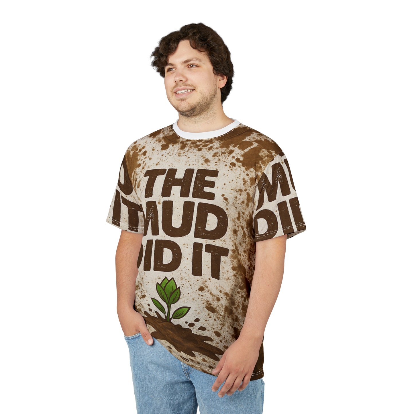The Mud Did It - Inspirational Lotus Growth Tee