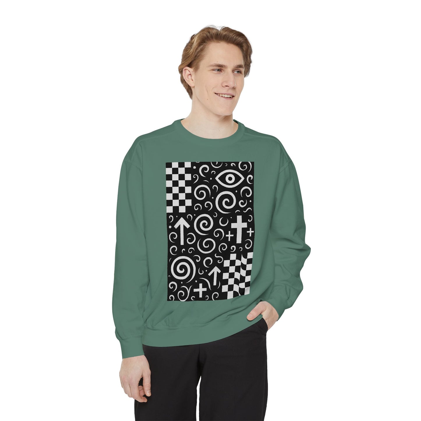 OMEP Signature Pattern Sweatshirt