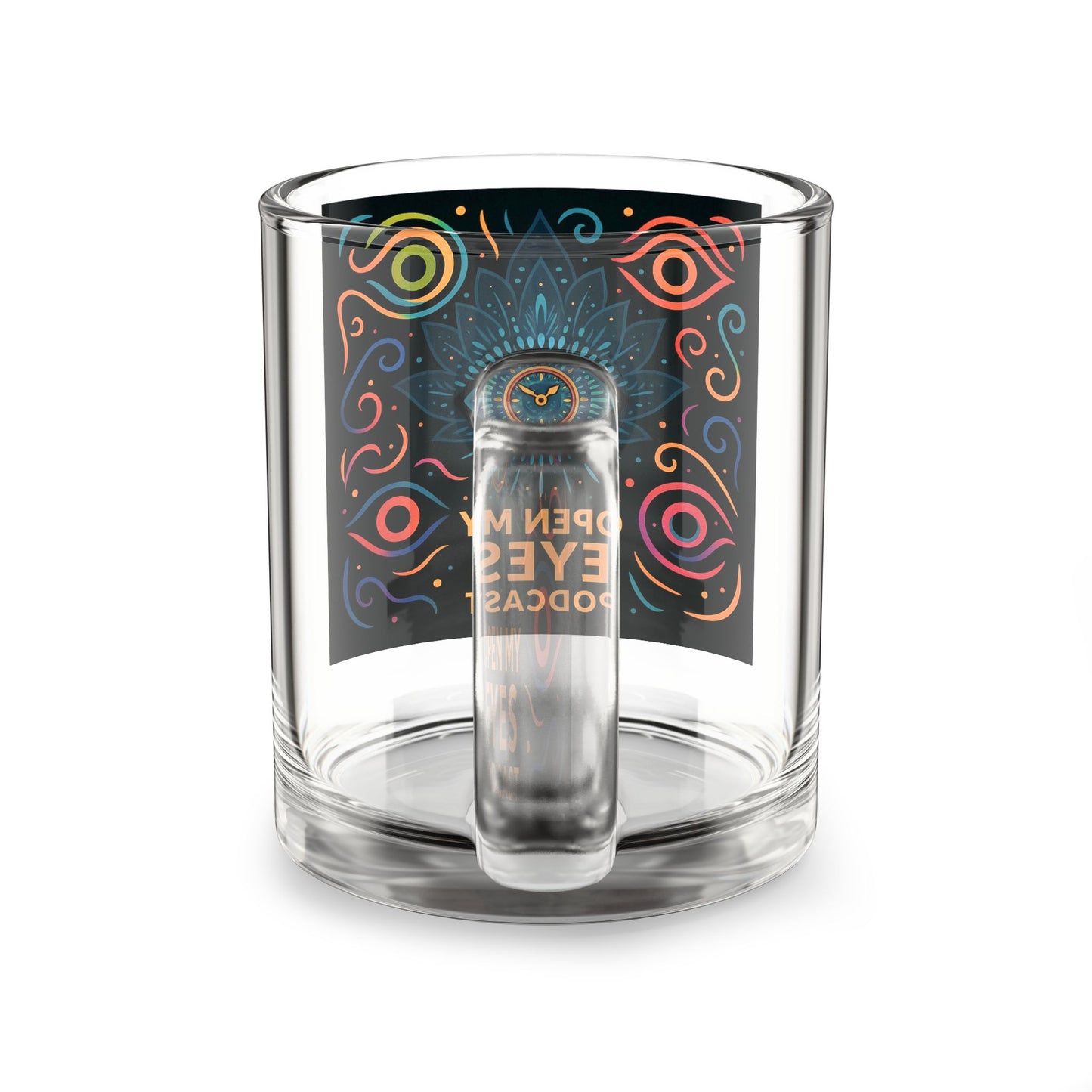 Enlightening Glass Mug - Open My Eyes Podcast | Coffee Lover Gift, Unique Tea Cup, Bohemian Decor, Mindfulness Present, Spiritual [...]