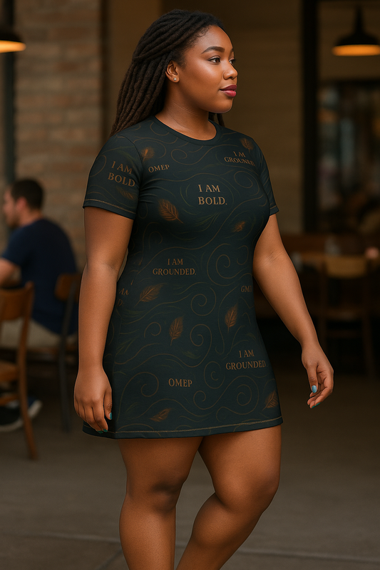 I Am Bold / Grounded Affirmation Dress