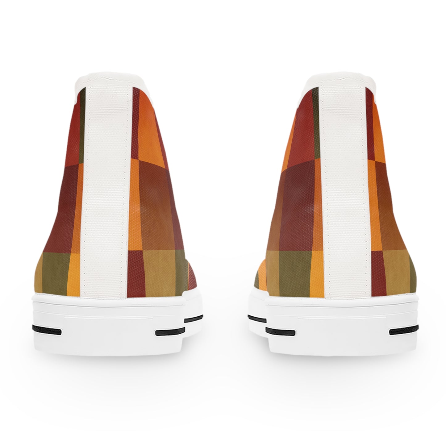 OMEP Autumn Plaid Women’s High-Tops-Autumn Falls Collection (Footwear Edition)