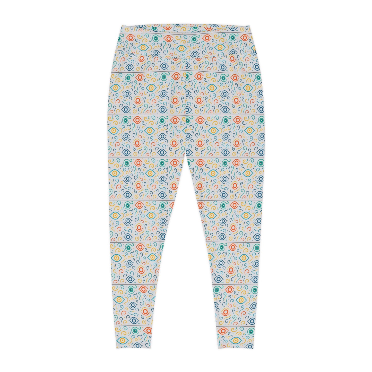 Balance Pattern Collection. Plus Size Leggings .