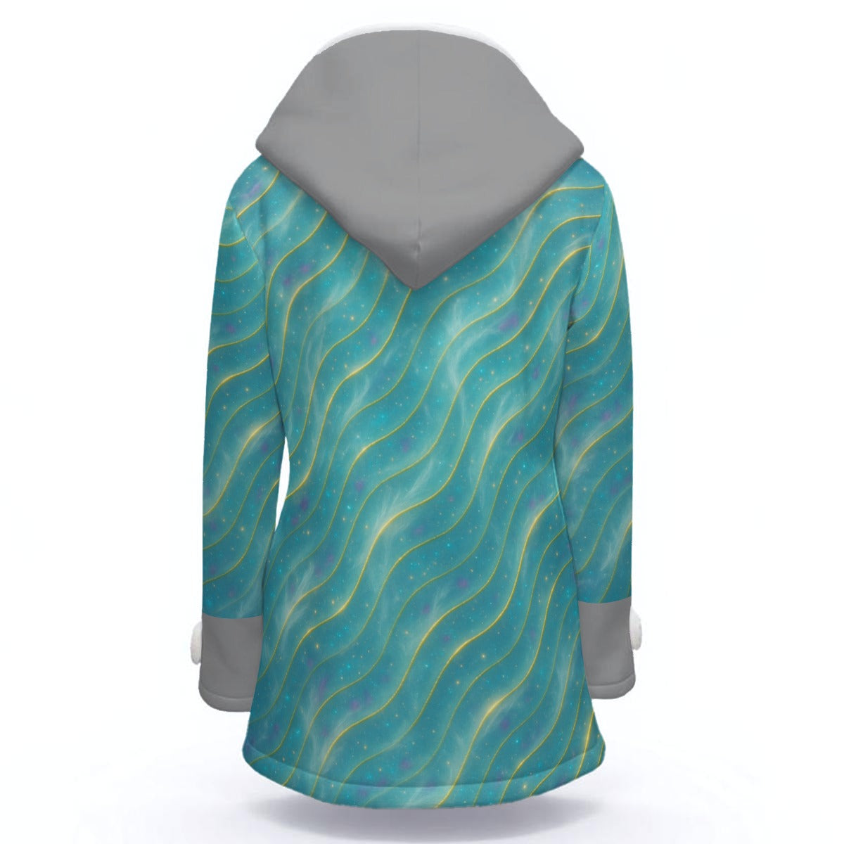 Aurora Goldwave Frost Coat — Luxe Holiday Edition