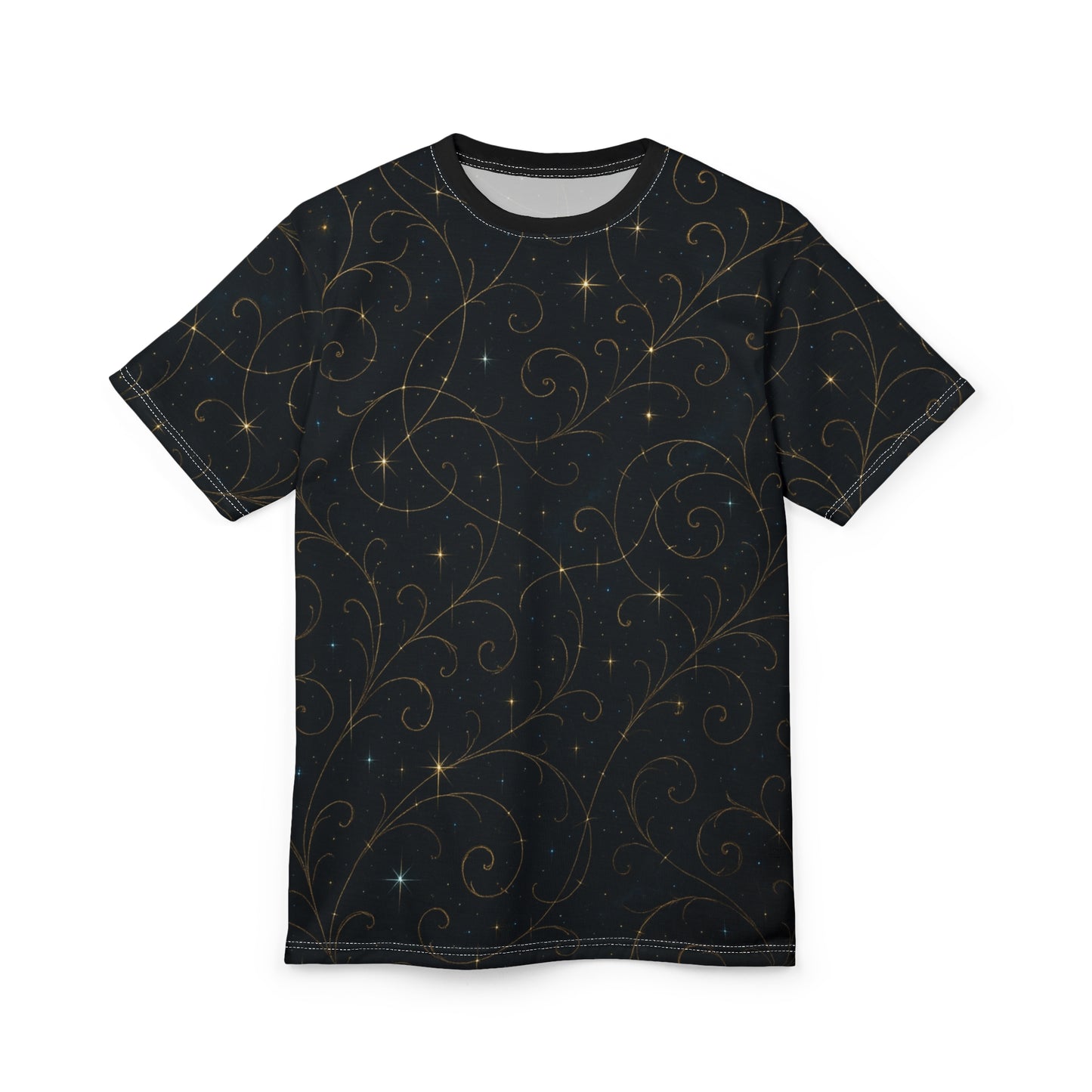 Silent Night Luxe Tee – Men’s & Women’s Constellation Print Holiday Shirt