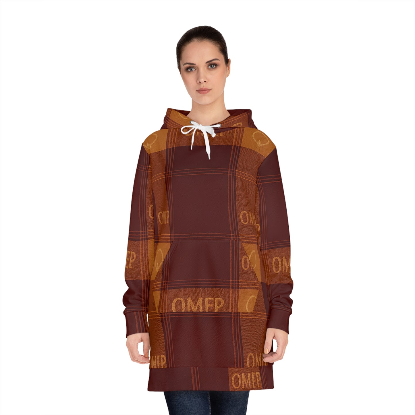 OMEP Autumn Plaid Hoodie Dress-Autumn Falls Collection (Dress Edition)