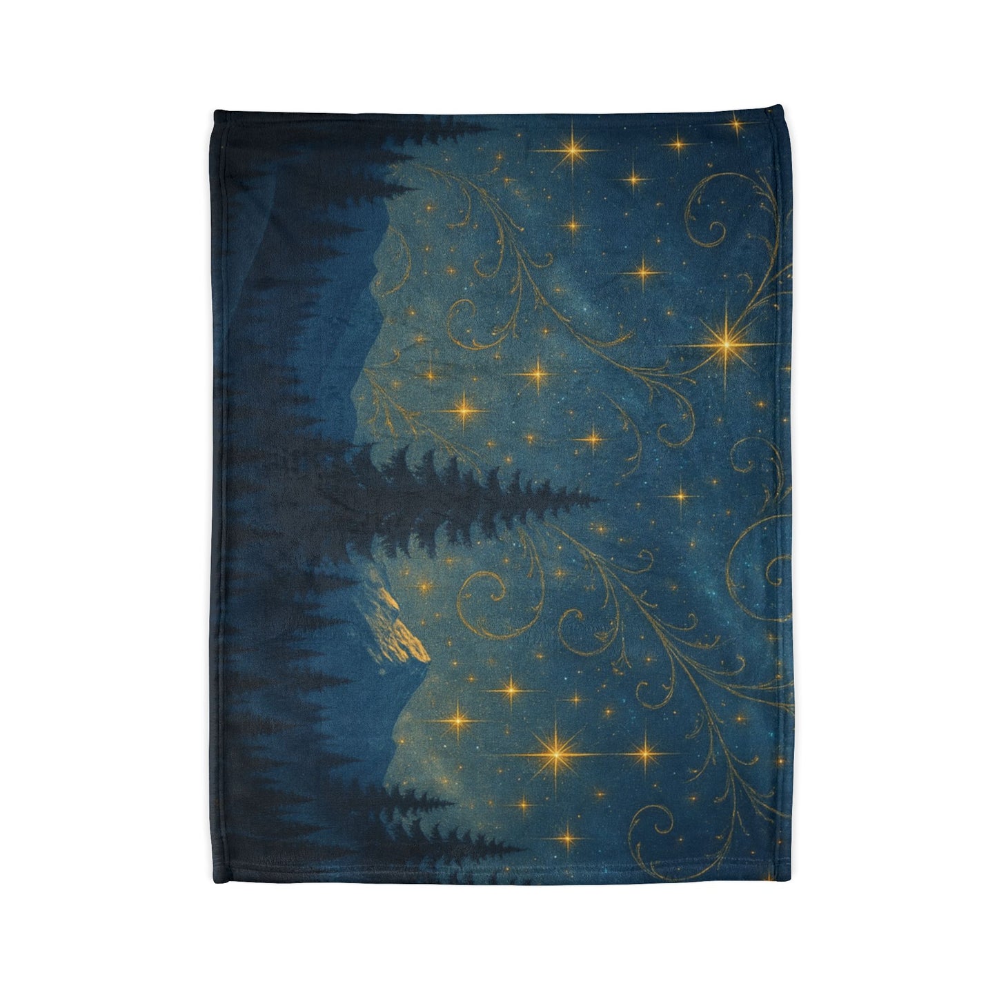 Cozy Starry Night Blanket - Soft Polyester Blanket for Stargazing, Indoor Decor, Gift for Nature Lovers, Cozy Winter Nights, Camping [...]