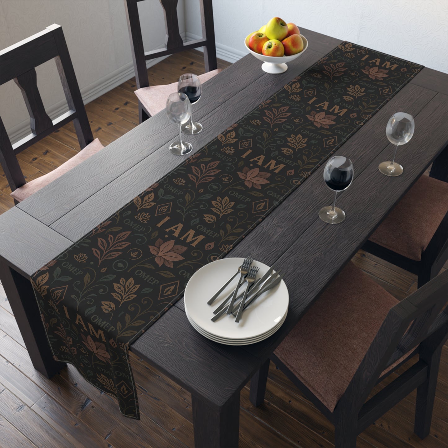 OMEP I AM Table Runner-Autumn Falls Collection (Home Décor Edition)
