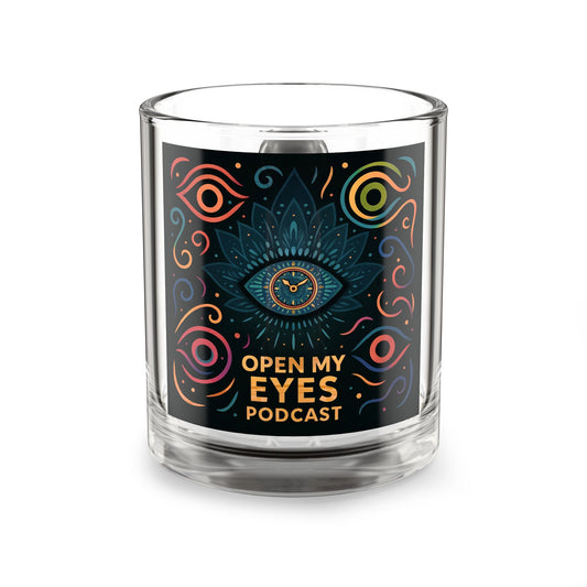 Enlightening Glass Mug - Open My Eyes Podcast | Coffee Lover Gift, Unique Tea Cup, Bohemian Decor, Mindfulness Present, Spiritual [...]