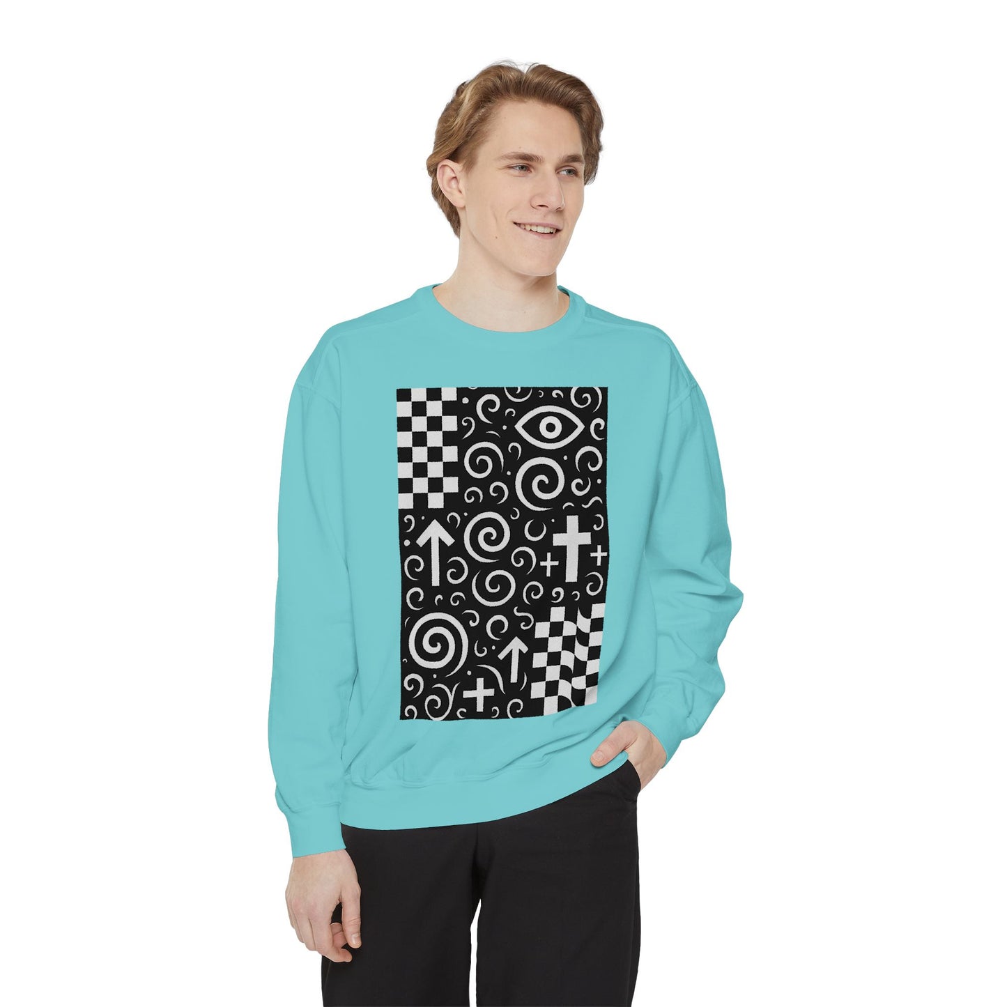 OMEP Signature Pattern Sweatshirt