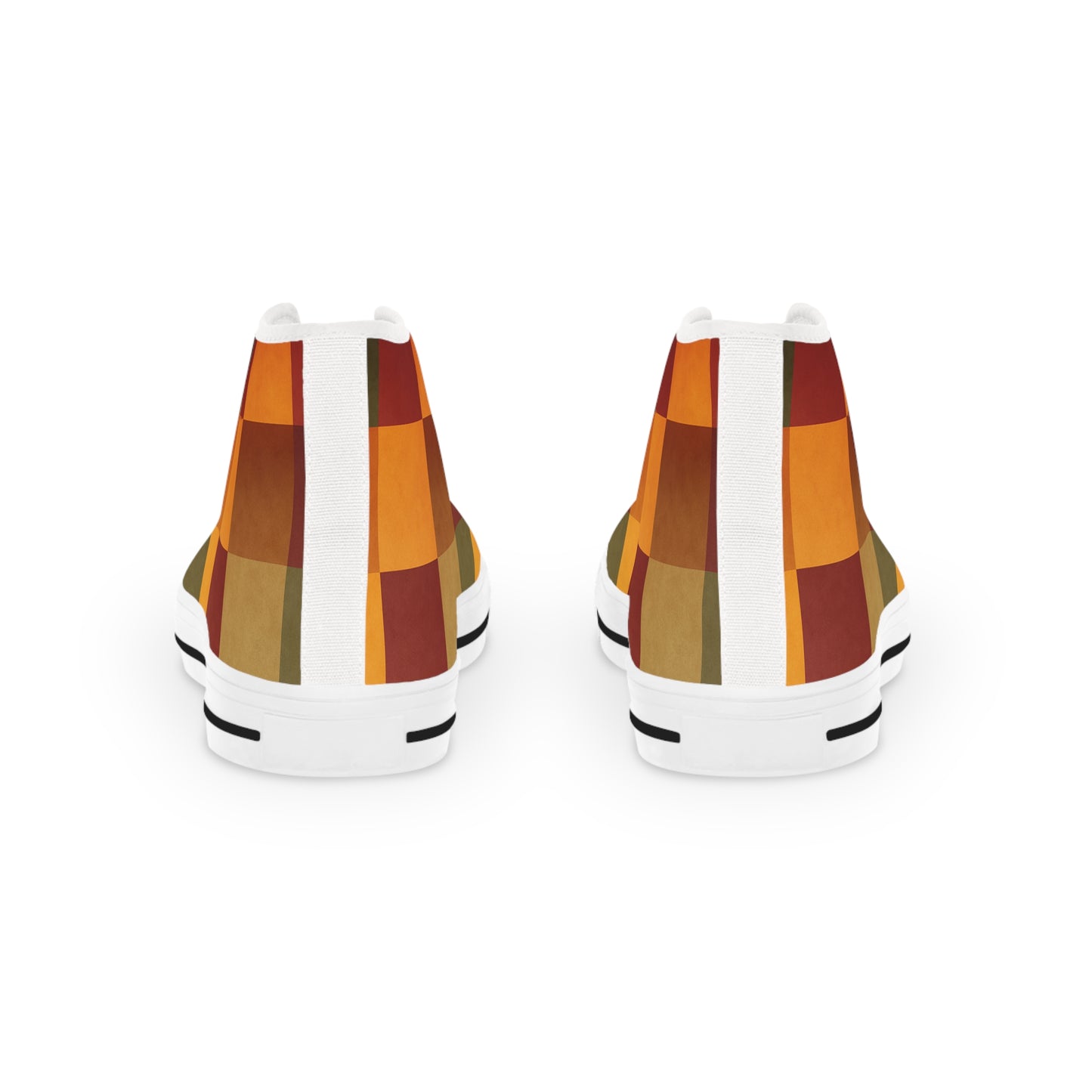 OMEP Autumn Plaid High-Tops-Men's High Top Sneakers