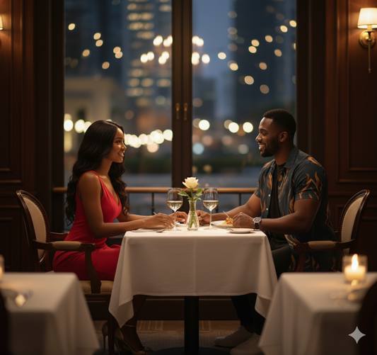 Inferno Diamond Button-Up Men's