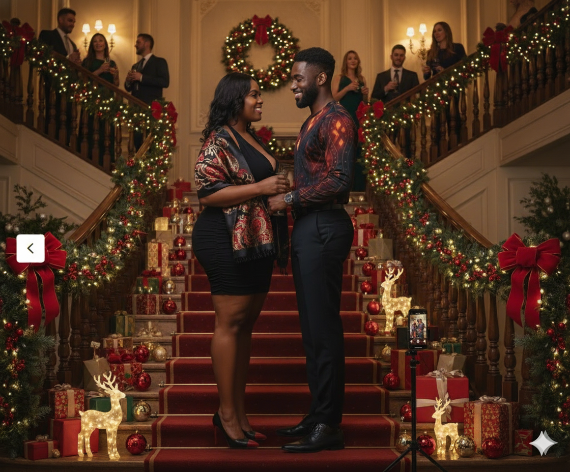 Amber Diamond Glow Men’s Long Sleeve Shirt