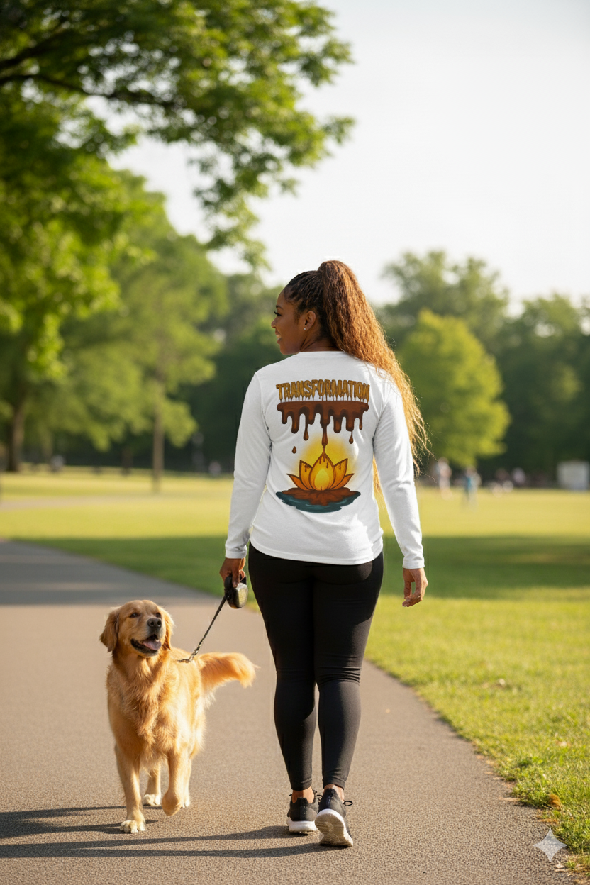 OMEP “The Mud Did It” Transformation Unisex Long-Sleeve-Tee