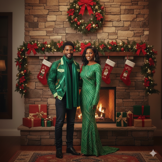 Emerald River Wave Men’s Jacket