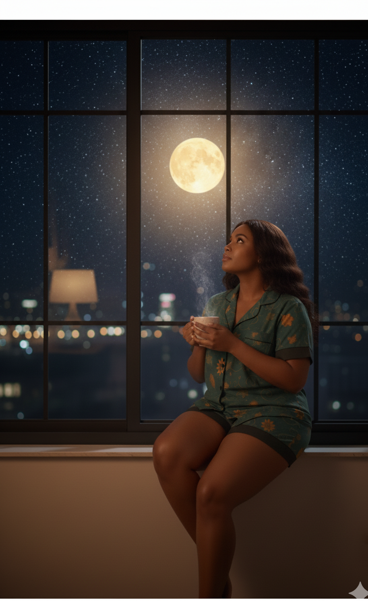 Autumn Rises  Golden Glow Pajama Set